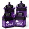 Big Dot of Happiness Purple Grad - Best is Yet to Come - Treat Box Party Favors - 2025 Purple Graduation Party Goodie Gable Boxes - Set of 12